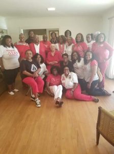 Soror Cogdell and company